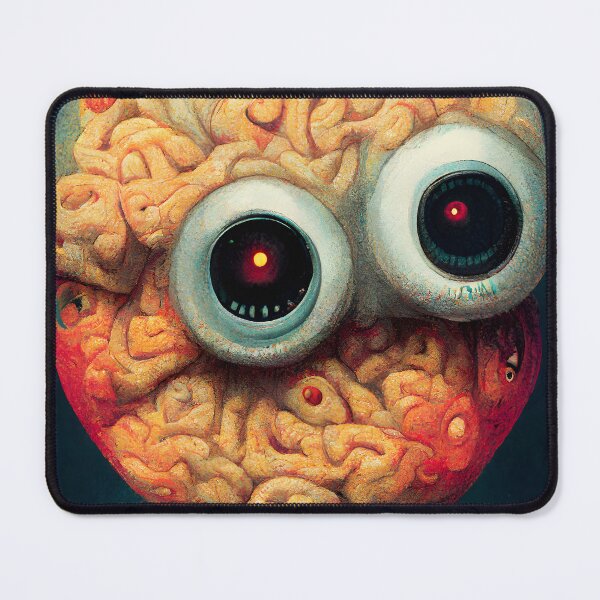 Item preview, Googly Eyes Smart Dummy Brain designed and sold by MythicPrompts.