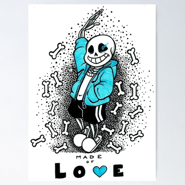 AroAce Agender Ink Sans  Undertale, Movie posters, Poster