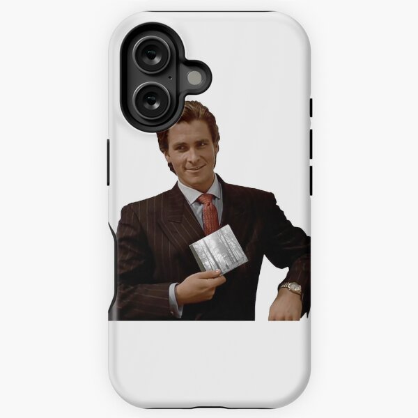 Vista previa del artículo con la obra «patrick bateman sosteniendo un álbum de folclore», diseñado y vendido por tetties.