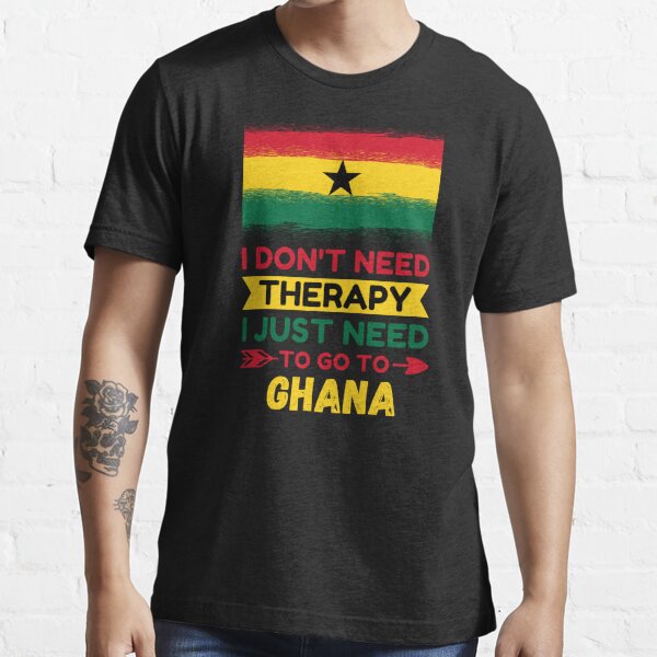 Ghana Ghanaian Flag T-Shirt Distressed Ghana Soccer Jersey-PL