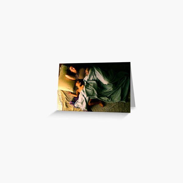 Carrie & CJ Greeting Card