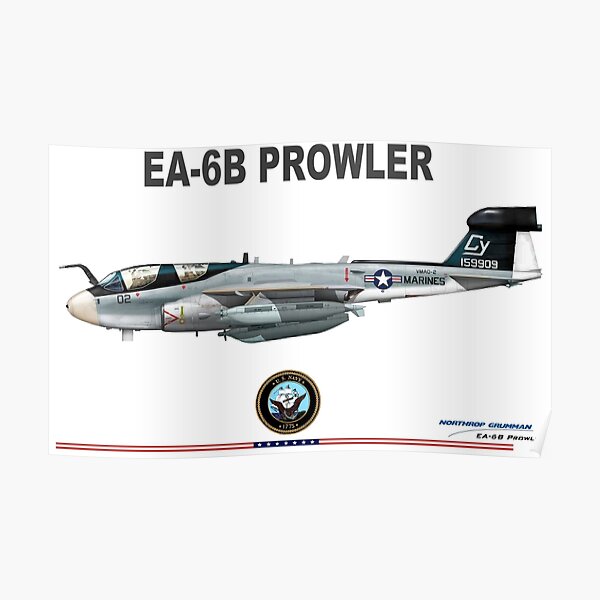 Northrop Grumman EA-6 Prowler Poster