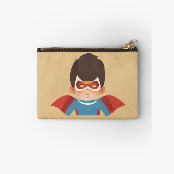Item preview, Kid superhero with mask and cape designed and sold by MadSwellDesigns.