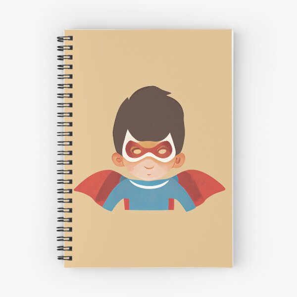 Item preview, Kid superhero with mask and cape designed and sold by MadSwellDesigns.