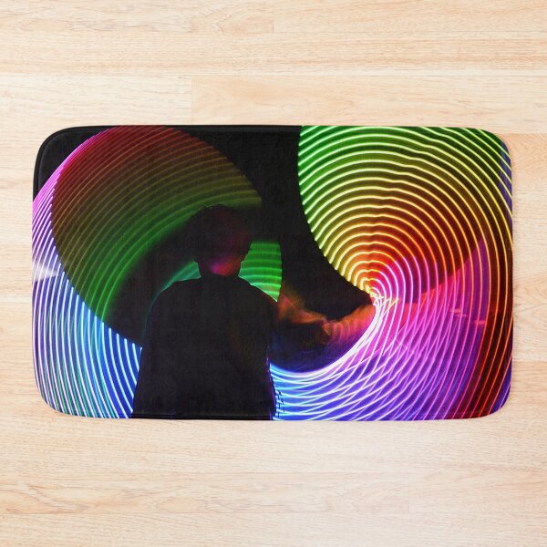Item preview, Poi spinning photograph at night - WelshDesigns designed and sold by welshdesigns.