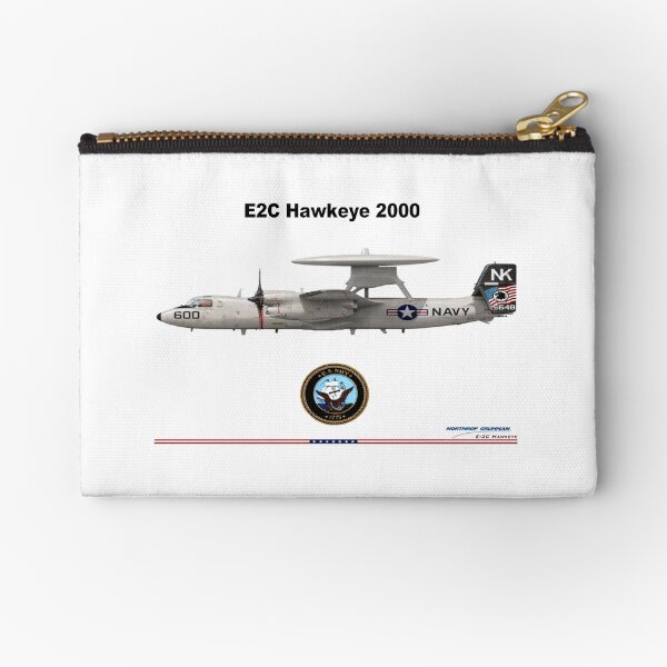 E-2C Hawkeye "Super Fudd" Zipper Pouch
