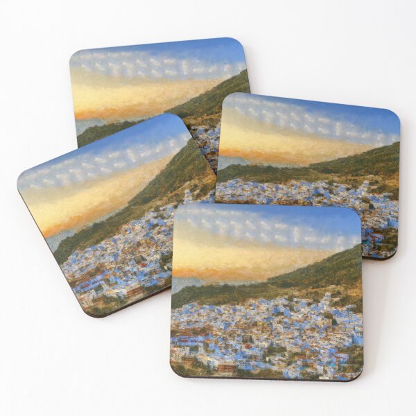 Item preview, Sunset in Chefchaouen designed and sold by Rafael Serrano Esguerra.