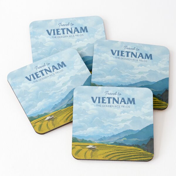 Item preview, Travel to Vietnam Golden Rice Fields designed and sold by DeepJourney.