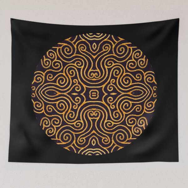 Item preview, circle of bronze spirals designed and sold by chambergambit.