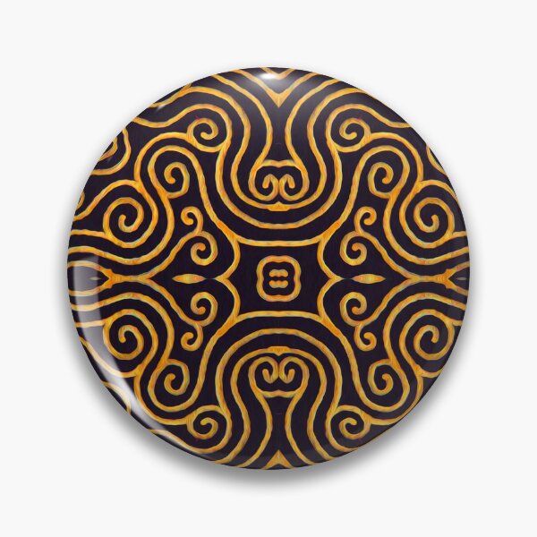 Item preview, circle of bronze spirals designed and sold by chambergambit.
