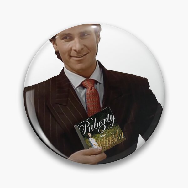 Item preview, patrick bateman holding puberty 2 album designed and sold by tetties.