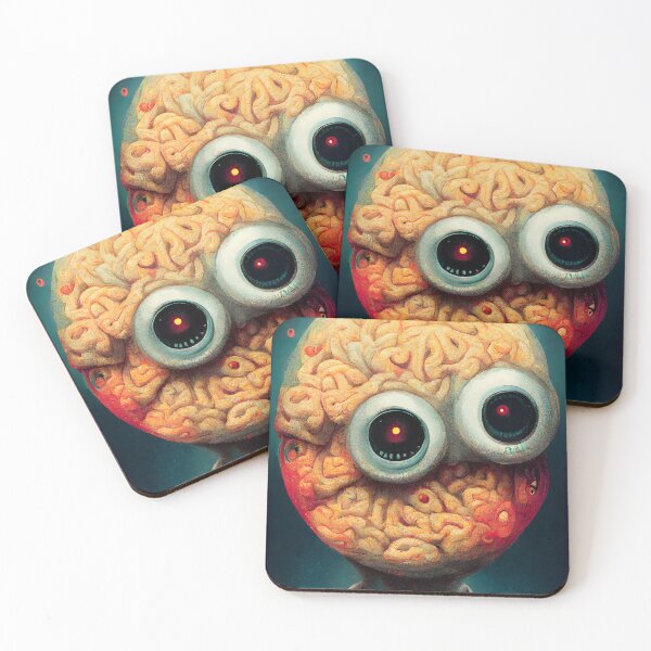 Item preview, Googly Eyes Smart Dummy Brain designed and sold by MythicPrompts.