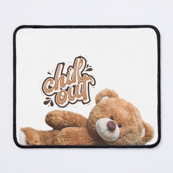 Item preview, Chill Out Teddy Bear designed and sold by Sticker-Palace-.