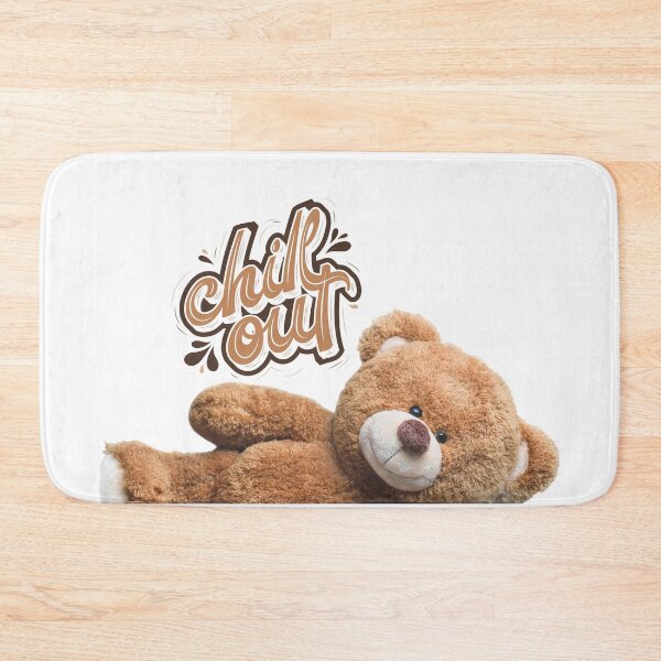 Item preview, Chill Out Teddy Bear designed and sold by Sticker-Palace-.