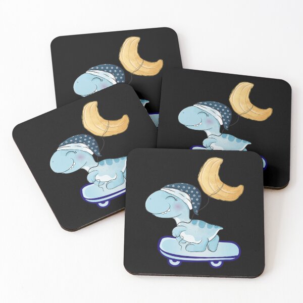 Item preview, dinosaur riding on a skateboard designed and sold by loka-Art.
