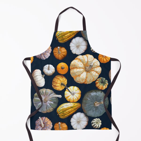 Item preview, Pumpkin Tile 1 (Dark Blue) designed and sold by Zia Frazier.