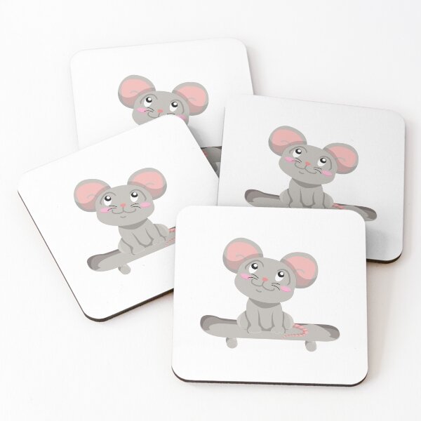 Item preview, rat cartoon riding on a skateboard designed and sold by loka-Art.