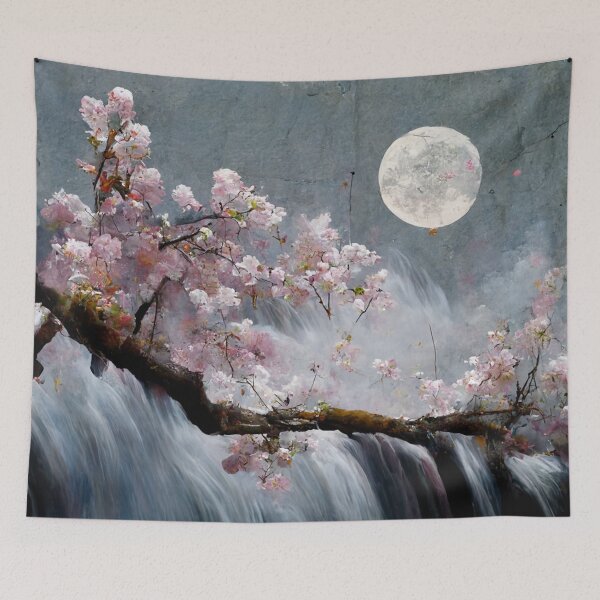 Item preview, Cherryblossom Waterfall designed and sold by Froobus.
