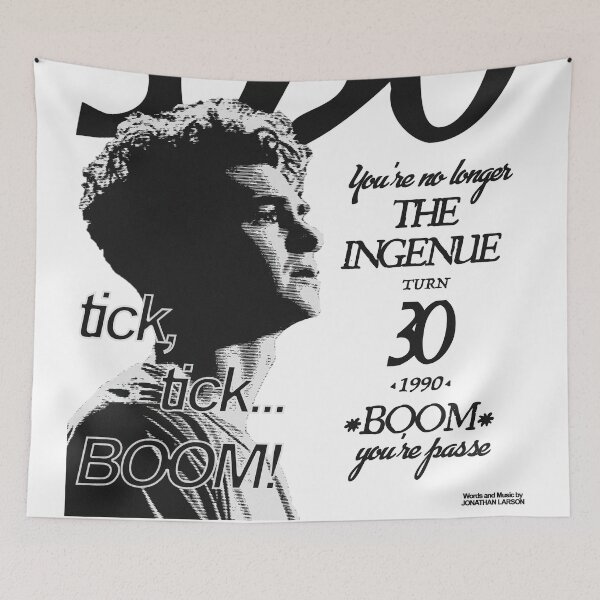 Item preview, Tick, Tick... BOOM - 30/90 designed and sold by Think In Scenes.