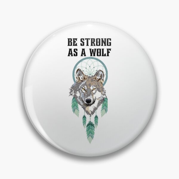 Item preview, Be strong as a wolf designed and sold by Rubi16.
