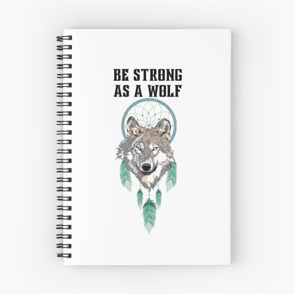 Item preview, Be strong as a wolf designed and sold by Rubi16.