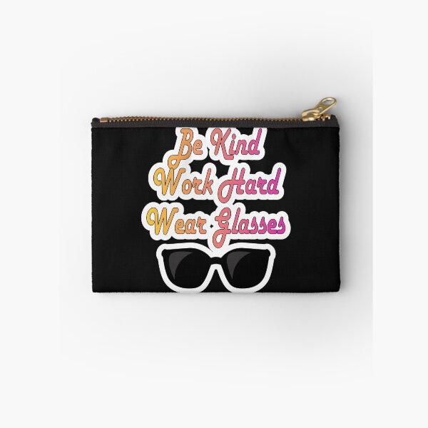Aperçu de l'œuvre Be Kind Work Hard Wear Lunettes créée et vendue par JLCableStudio.