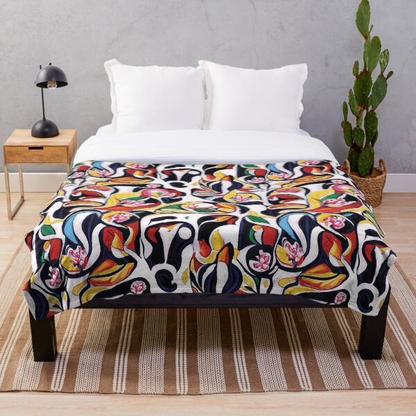 Item preview, Flores modernas y audaces designed and sold by PinterPattern.