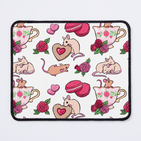 Item preview, mouse love pattern designed and sold by Nicolle  A.