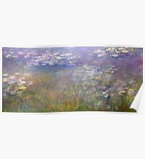 Water Lilies by Claude Monet, circa 1915-1926 Poster
