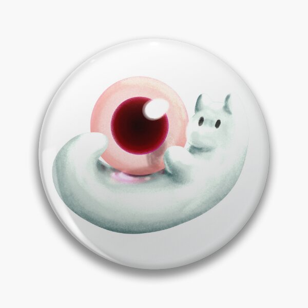 Item preview, Slug Cat Playing With an Egg (Red) designed and sold by MonokromeDemon.
