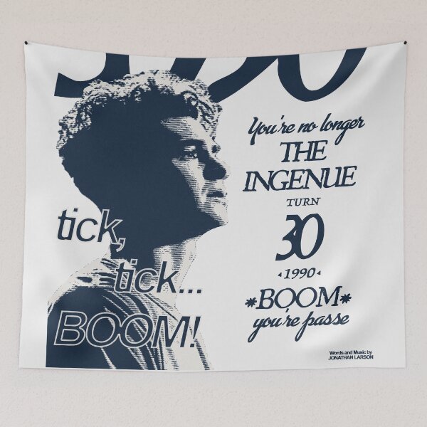 Item preview, 30/90 - Tick, Tick... BOOM! designed and sold by Think In Scenes.
