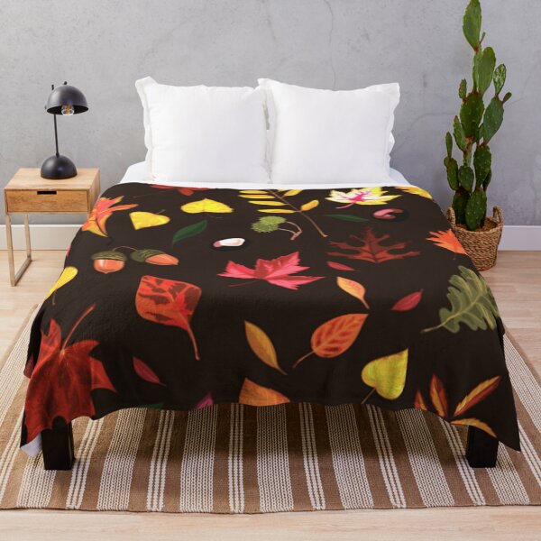 Item preview, Falling autumn leaves designed and sold by cutecrazytshirt.
