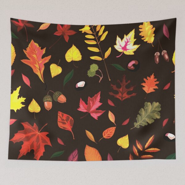 Item preview, Falling autumn leaves designed and sold by cutecrazytshirt.