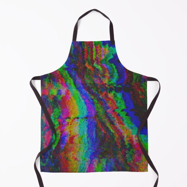 Item preview, Trippy Liquid Art Black and White Glitch RBG Art | StokedUpArt designed and sold by StokedUpArt.