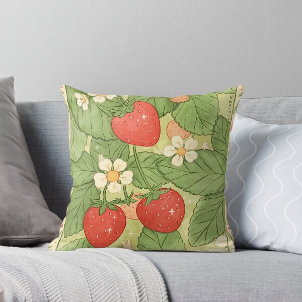 Vista previa del artículo con la obra «Fresas para la vida», diseñado y vendido por hwainio.