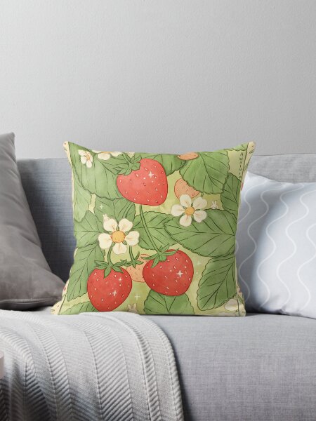 Vista previa del artículo con la obra «Fresas para la vida», diseñado y vendido por hwainio.