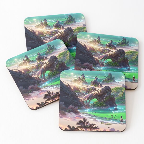 Item preview, Green beach designed and sold by zar4fussion.