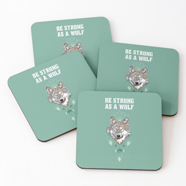 Item preview, Be strong as a wolf designed and sold by Rubi16.