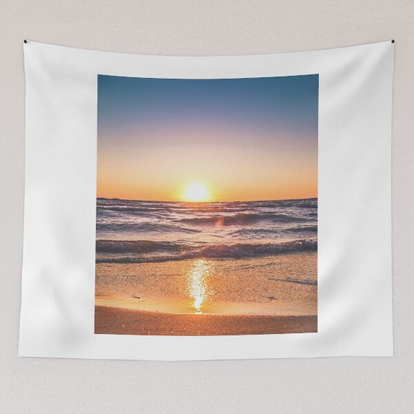Item preview, Sunset Ocean Waves View designed and sold by kryative.