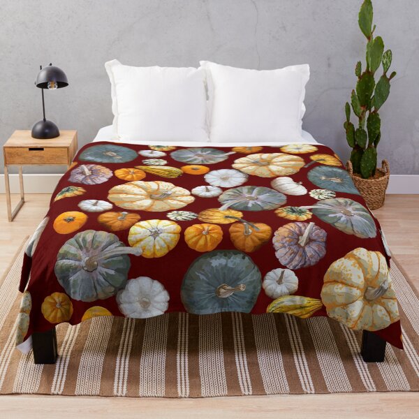 Item preview, Pumpkin Tile 2 (Maroon) designed and sold by Zia Frazier.