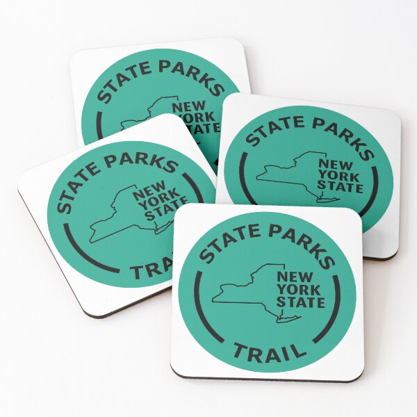 Item preview, NYS State Parks Trail Marker Green designed and sold by repyourparks.