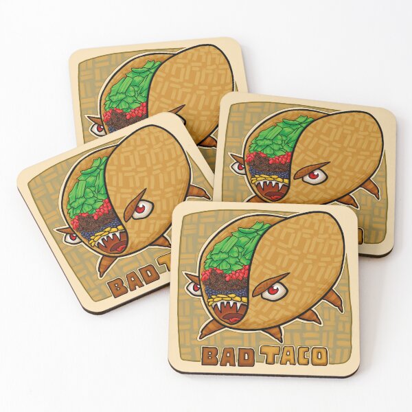 Item preview, Bad Taco designed and sold by CreatureSketch.