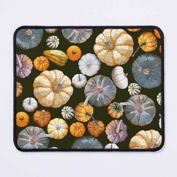 Item preview, Pumpkin Tile 2 (Dark Green) designed and sold by Zia Frazier.