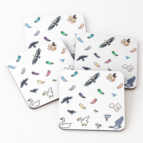 Item preview, 8-bit Birbs! designed and sold by Amy's Not Dead Yet.