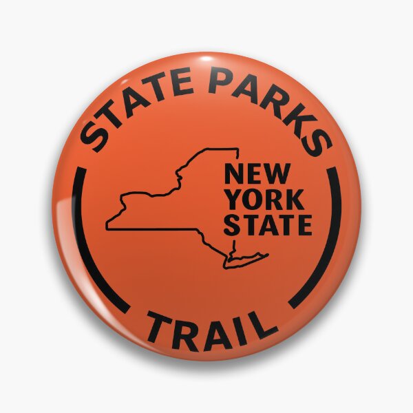 Item preview, NYS State Parks Trail Marker Orange designed and sold by repyourparks.