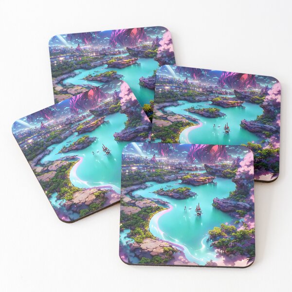 Item preview, Lake in the cave designed and sold by zar4fussion.