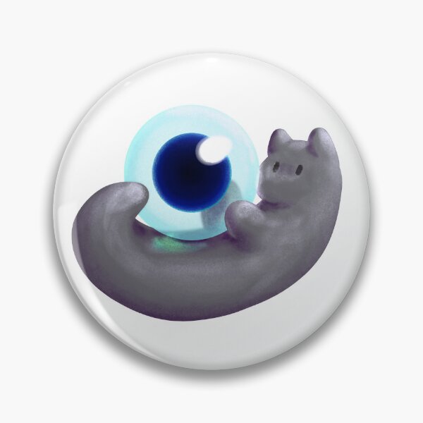 Item preview, Slug Cat Playing With an Egg (Blue) designed and sold by MonokromeDemon.