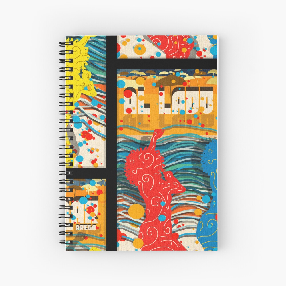 Item preview, Spiral Notebook designed and sold by aremaarega.