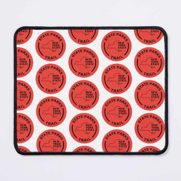 Item preview, NYS State Parks Trail Marker Red designed and sold by repyourparks.