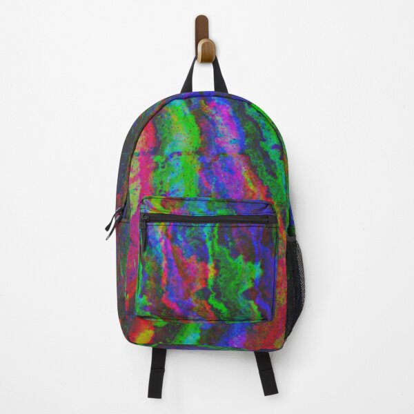 Item preview, Trippy Liquid Art Black and White Glitch RBG Art | StokedUpArt designed and sold by StokedUpArt.